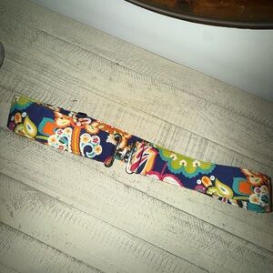 Colorful Patterned Fabric Belt adjustable